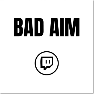 Bad Aim Posters and Art